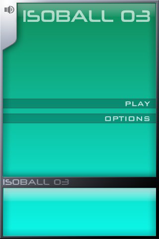 Isoball 3 title screen